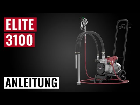 Elite 3100 - Montage, Inbetriebnahme, Anwendung, Reinigung