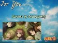 Azu- For you (karaoke instrumental) [naruto ...