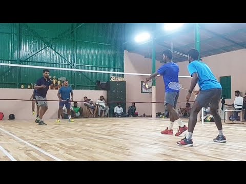 SENTHILVEL KALAIARASAN vs NAVEEN RANJITH Men's Doubles Semifinals Trichy Badminton Tournament 2020