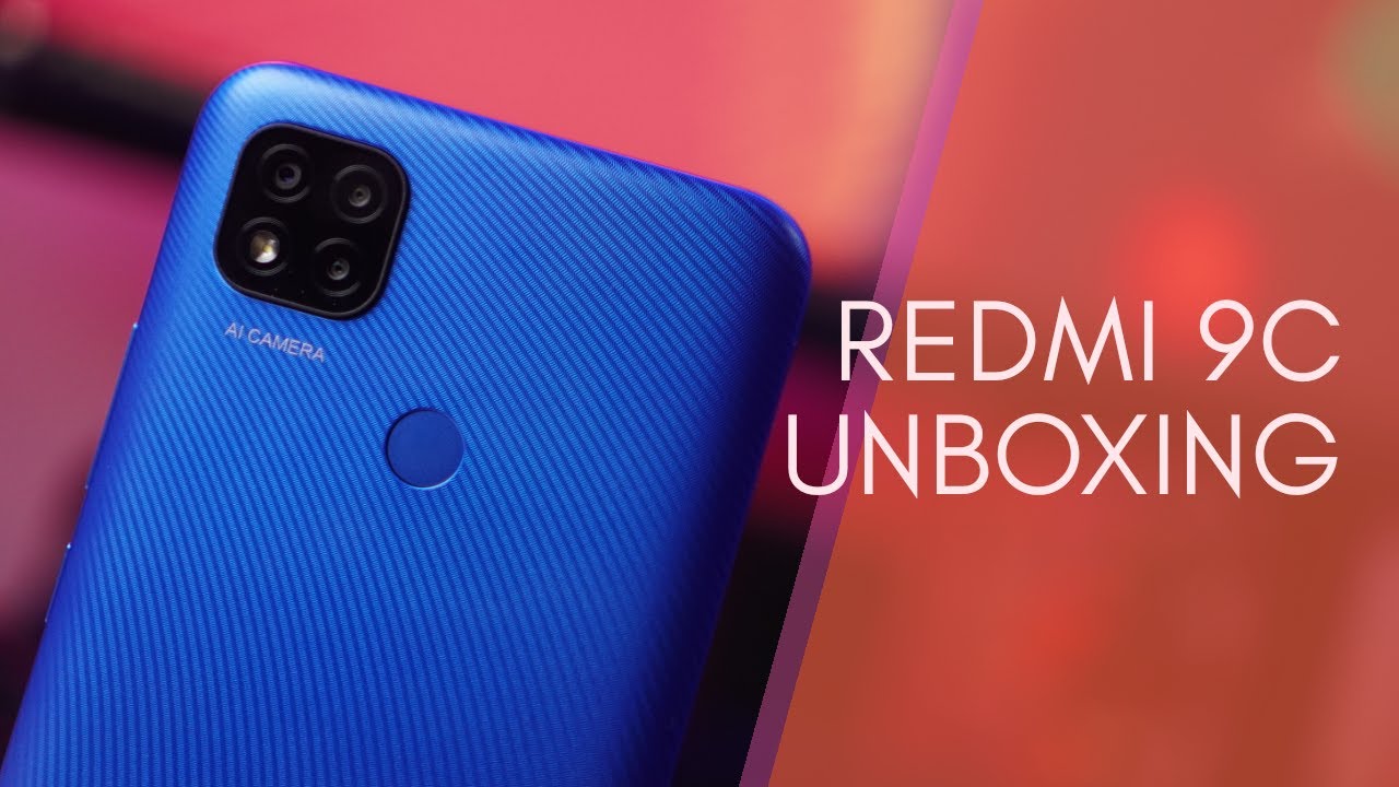 Xiaomi Redmi 9C Unboxing