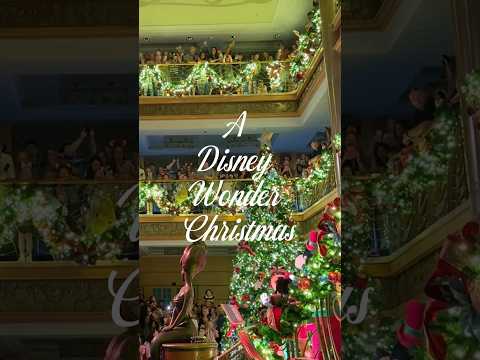 Thumbnail for Christmas Magic Aboard the Disney Wonder | Holiday Cruise Vibes  #christmas #disneychristmas
