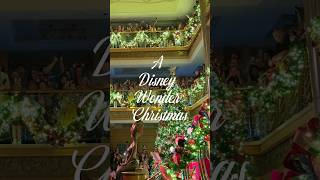 Christmas Magic Aboard the Disney Wonder | Holiday Cruise Vibes  #christmas #disneychristmas