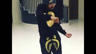 Chris Brown dancing to &quot;Picture Me Rollin&quot;