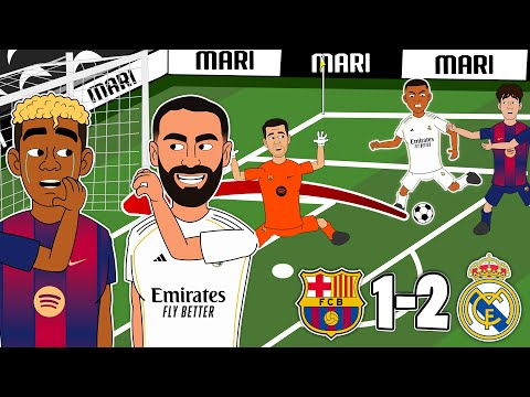 Real Madrid beat FC Barcelona 2-1 in LaLiga