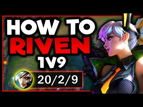 RIVEN TOP HOW TO LITERALLY 1V9 AGAINST TANKS! (INFORMATIVE) - S13 Riven TOP Gameplay Guide
