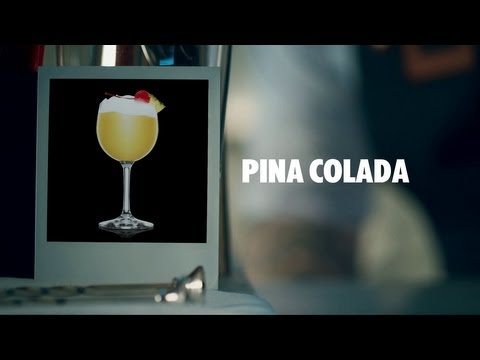PINA COLADA DRINK RECIPE - HOW TO MIX