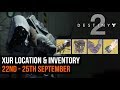 Xur location and inventory week 2 22nd - 25th September - Destiny 2