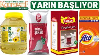 TARIM KREDİ'DE YARIN || 26 EKİM 2026 KATALOĞU || YAĞ ŞEKER YUMURTA FİYATLARI