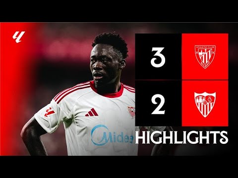 Athletic Club vs Sevilla FC (3-2) LALIGA | Resumen