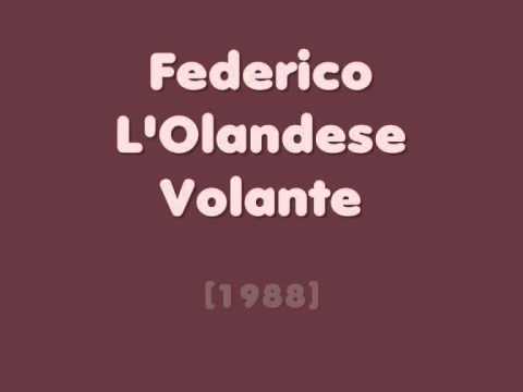 [1988] Rete 105 - Federico L'Olandese Volante (Frammenti)