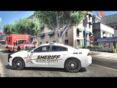 GTA 5 MODS LSPDFR 840 - CITY SHERIFF PATROL!!! (GTA 5 REAL LIFE PC MOD)