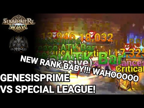 @GenesisPrime VS Special League! New Rank Baby Yeah!!!