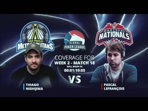 Replay: GPL Week 2 - Heads-Up: Nishijima vs. LeFrancois & Galfond vs. Mercier W2M18 W2M19