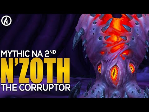 Big Dumb Guild VS N'zoth NA 2ND Mage POV - Mythic Ny'alotha