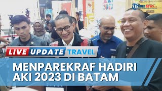 Kunjungan Sandiaga Uno di Apresiasi Kreasi Indonesia Batam di Mega Mall Batam Center, Kota Batam