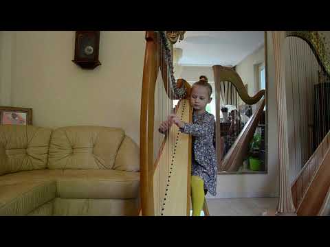 (harp) ARABIAN DANCE Peter Illych Tshcaikovsky - Исполняет Хармат Корнелия 6 лет