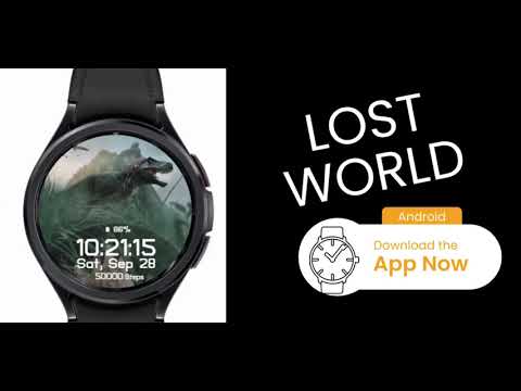 Lost World Animated Watch Face