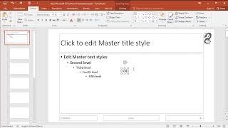 Add Text  to All Slides in PowerPoint (Slide Master)