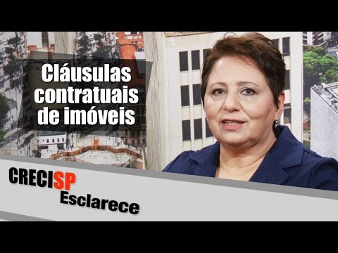 CRECI Esclarece 245 - Cláusulas contratuais de imóveis
