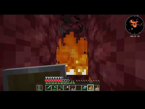 Sezon 2 Minecraft Modlu Survival Bölüm 8 - Netherite Arayışı