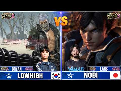 t8 lowhigh bryan vs nobi lars tekken 8
