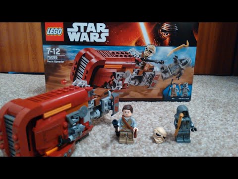 Lego Star Wars: Rey's Speeder Review (Set 75099)