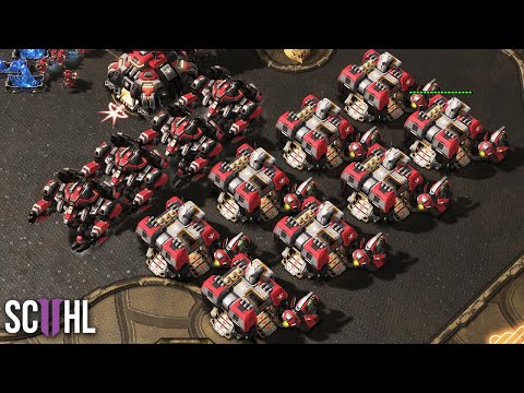 Kelazhur's MASS MECH STRATEGY - Starcraft 2: Scarlett vs. Kelazhur