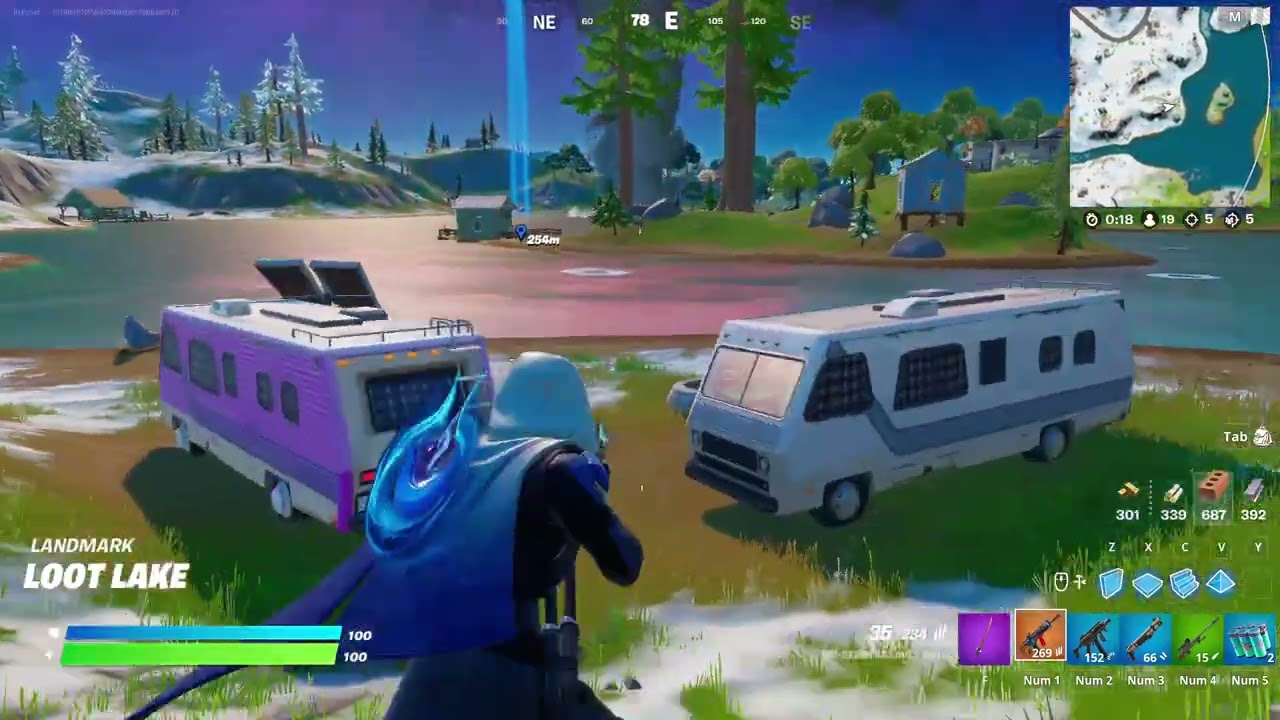 Fortnite 3:1 Ronin (Azure Cape)