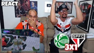 REACT JUVENTUDE 3X1 SÃO PAULO - VEXAME! MAIS UMA VERGONHA PRA CONTA! DIRETORIA INCOMPETENTE