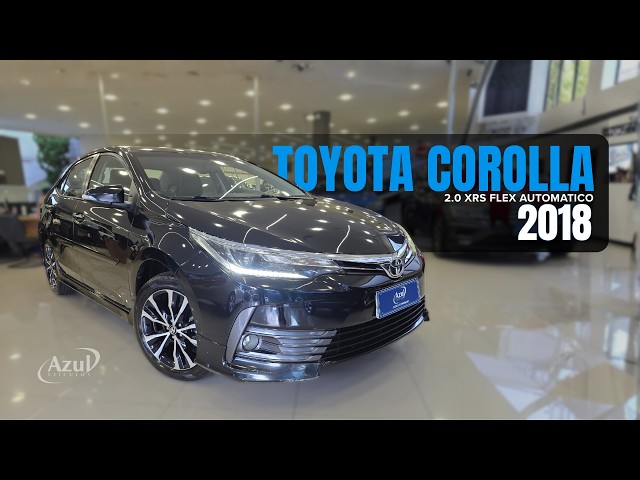Vídeo TOYOTA COROLLA 2.0 XRS 16V FLEX 4P AUTOMATICO