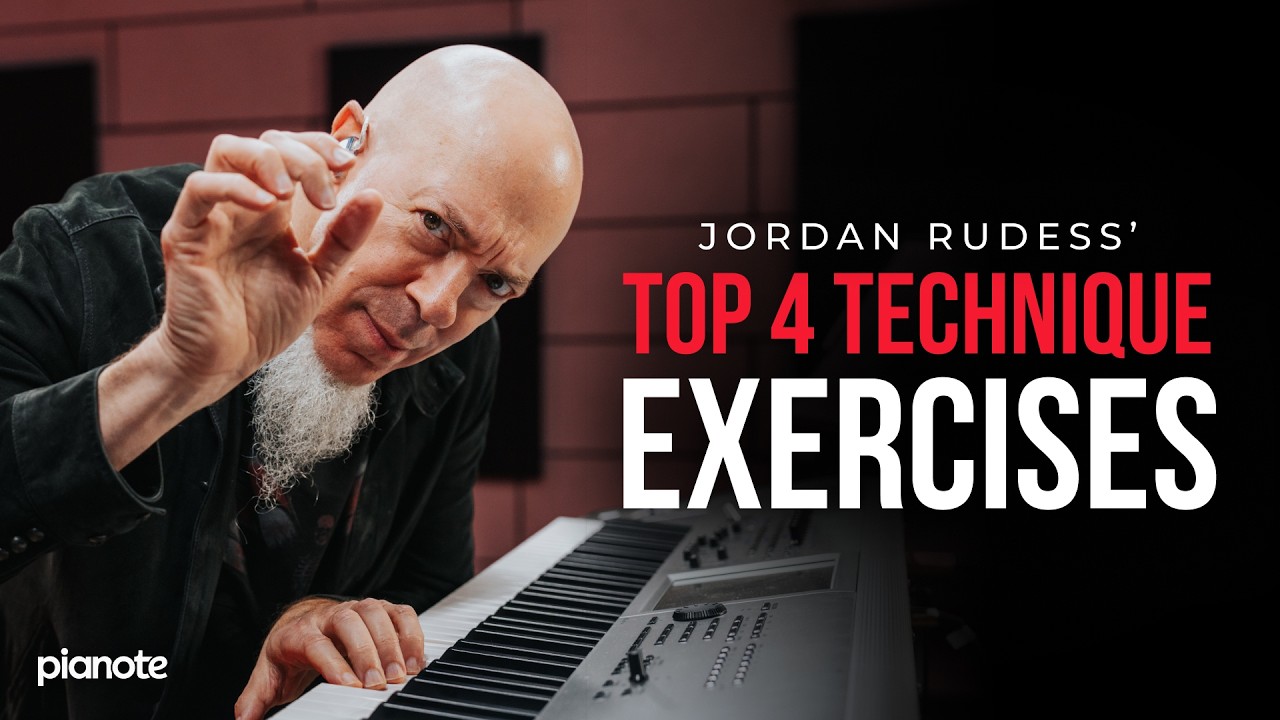 Jordan Rudess’ Top 4 Piano Technique Exercises