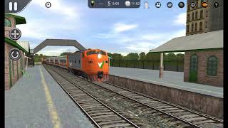 Trains at Pendle Hill (TD2)