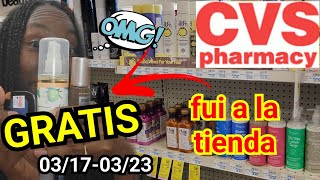 Mi compra🔥Agarré productos GRATIS🔥CVS 03/17-03/23