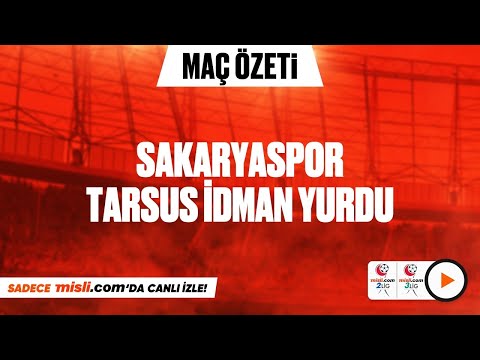 07.02.2021 | Sakaryaspor 3-1 Tarsus İdman Yurdu