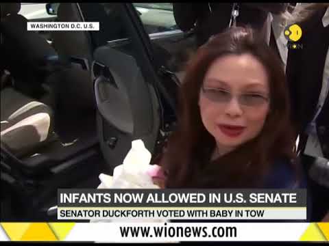 US Senate votes to allow members' newborn babies into chamber