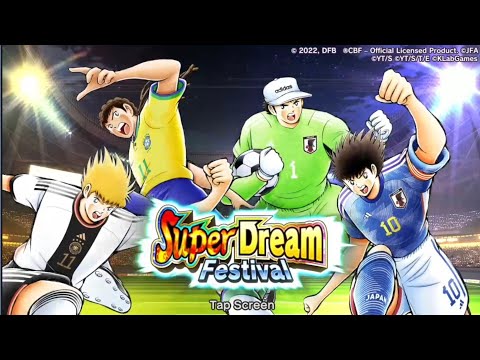 Super Dream Fest 300 Db Japan Banner!! - Captain Tsubasa Dream Team