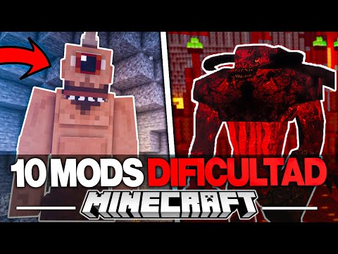 Top 10 Mods that make Minecraft more Difficult 🚫🤬