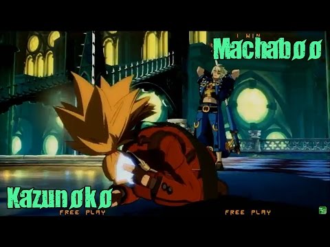GGXrdR2 3/31/17 - GGP|Kazunoko (Answer) vs Machaboo (Sin)