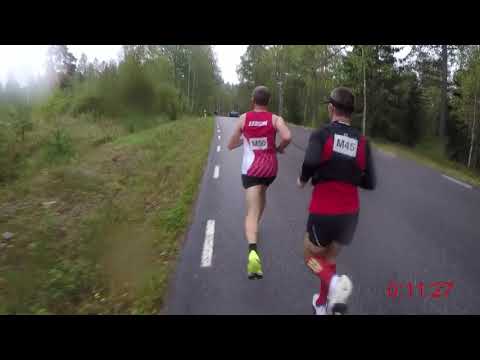 Norasjön Runt 2021 - 21,1 km (Löparperspektiv)