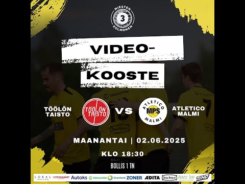 Huippuhetket: Töölön Taisto - Atletico Malmi 2.6.2025