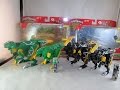 DX Raptor And Para Zords Review Comparison Power Rangers Dino Charge