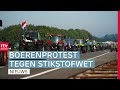 Drentse boeren protesteren in Stroe tegen stikstofbeleid | RTV Drenthe