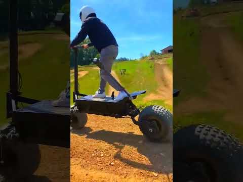 Discover the World's Largest Electric Scooter! 🌍🚀