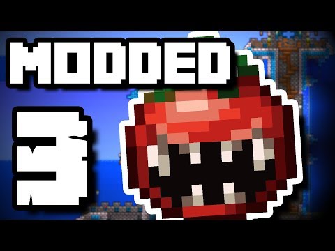 ROGUE TOMATO MINI BOSS! - Terraria 1.3 MODDED SEASON 2 v5 - Ep.3