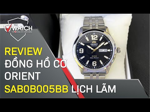 [Review] Đồng Hồ Cơ Orient SAB0B005BB 3 Sao Lịch Lãm | The Watch