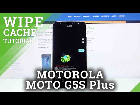 How to Wipe Cache on MOTOROLA Moto G5S Plus – Wipe Cache Partition