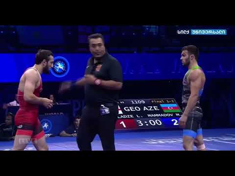 Leri Abuladze (GEO) VS Murad Mamadov - World Championship Final 63 KG.