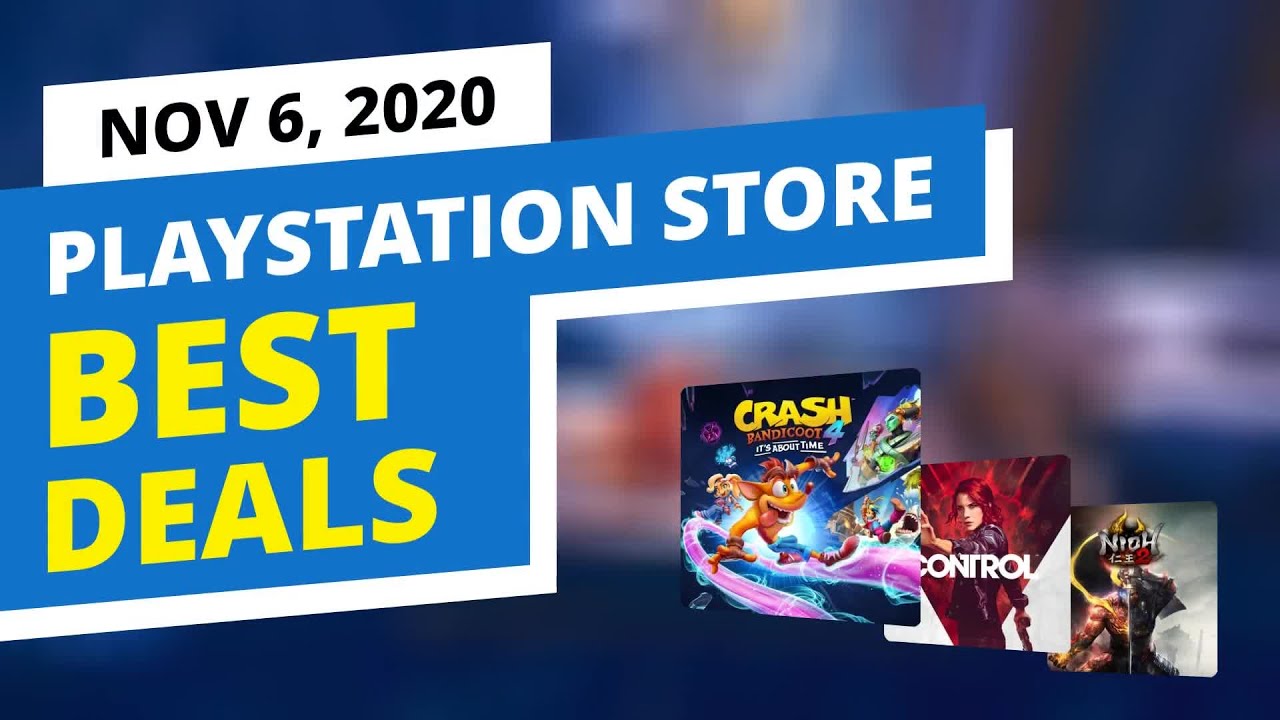 Best Deals in the official PlayStation Store, Nov 6, 2020