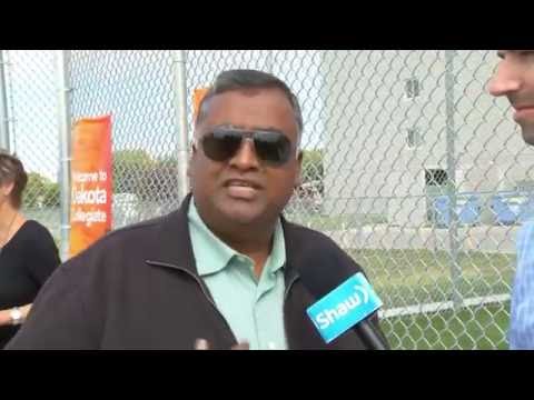 Dakota Collegiate's Cricket Batting Cage