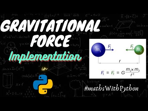 Using Python Gravitation